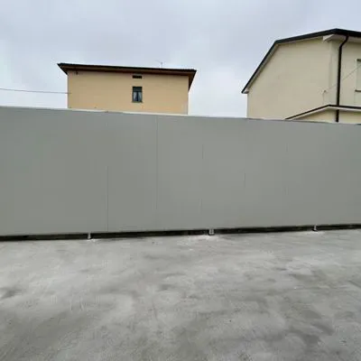 Barriera paraspruzzi autolavaggio
